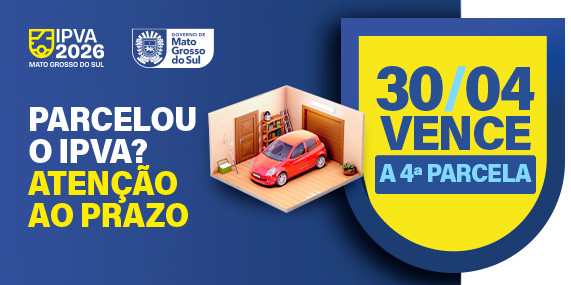 Banner IPVA 2026, Parcelou o IPVA? atenção ao prazo, dia 31 de março vence a terceira parcela